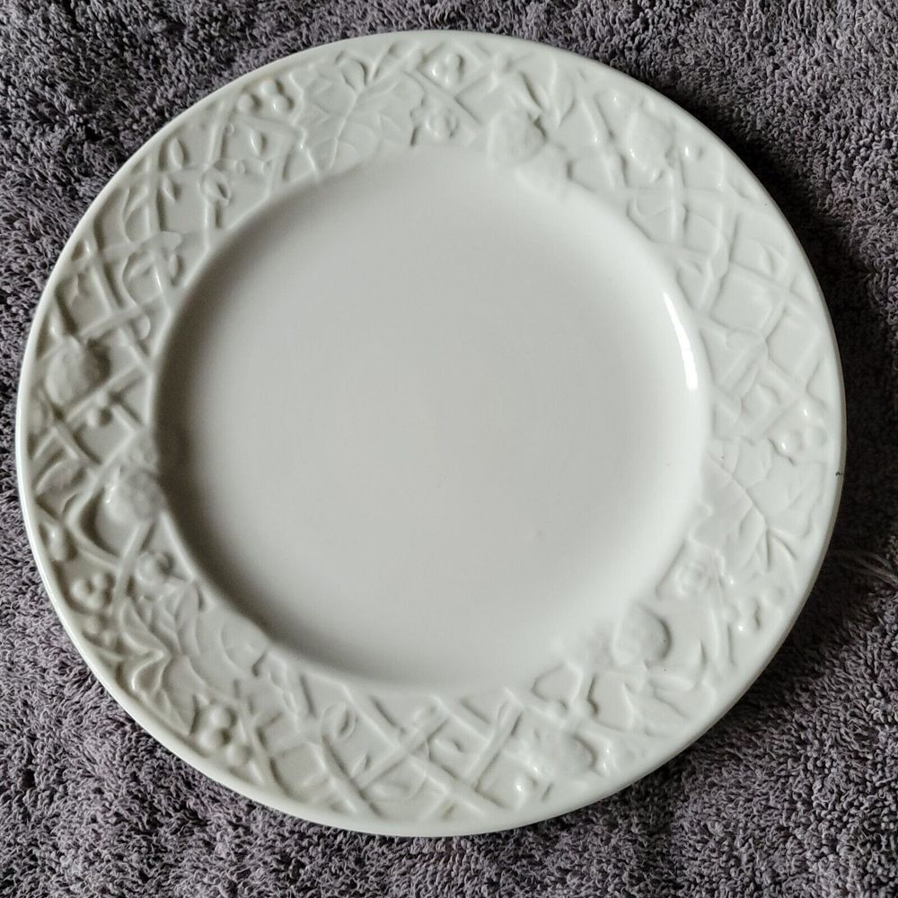 International Tableworks Arbor‎ China Salad Plate White 7-3/4"
